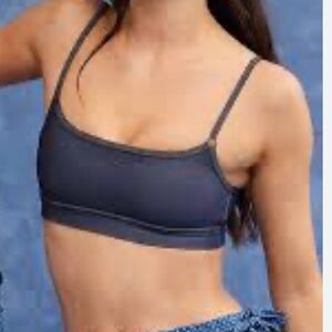 Aerie Denim Bralette/Swim Top